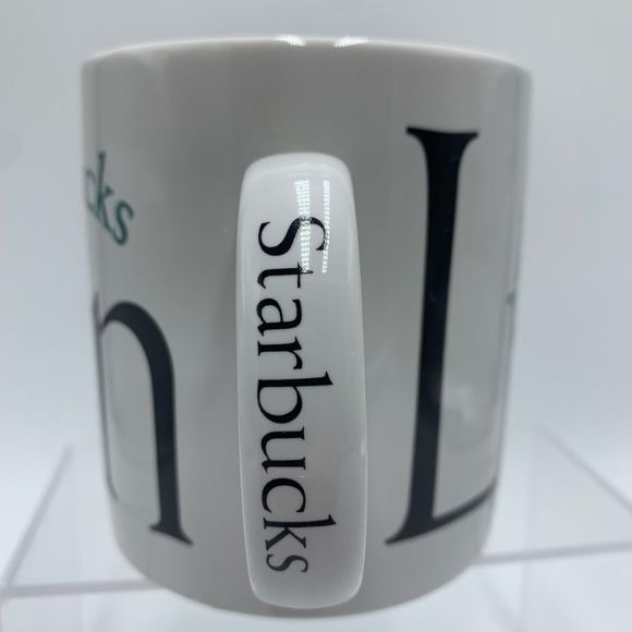 Starbucks London City Mug Collector Series 1999 Big Ben Green Graphic 20… - Picture 2 of 6
